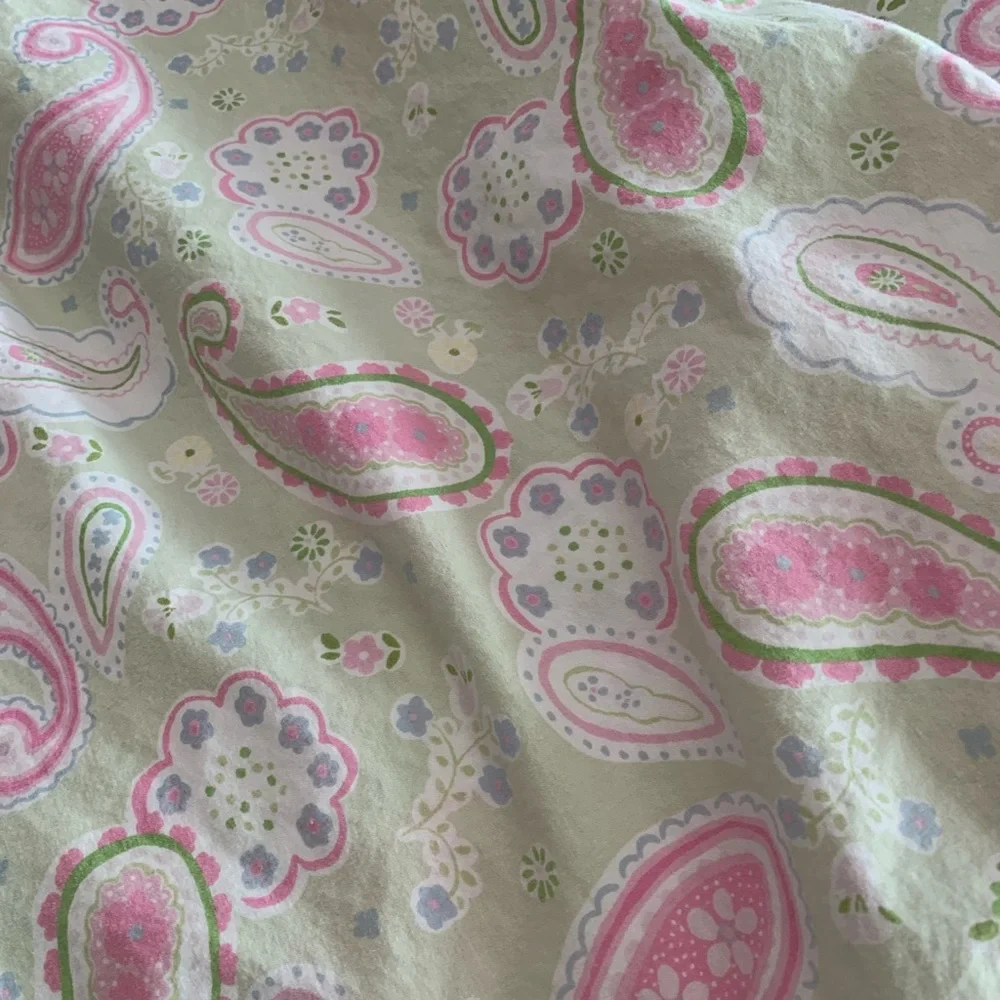 Pottery Barn Paisley duvet cover